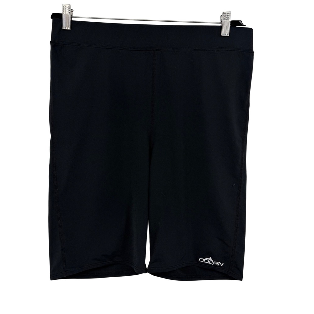 Dolfin Swim Shorts Women XL Black Excellent Aquashape Athletic 361JA